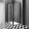 Box doccia angolare porta scorrevole per arredo bagno, vista principale, PSCRAPID Tamanaco – Tuttidea