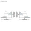 Box doccia angolare porte scorrevoli per arredo bagno, vista aggiuntiva 5, QUICK Tamanaco – Tuttidea