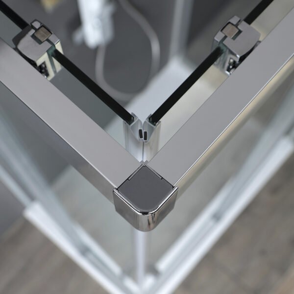 Box doccia angolare porte scorrevoli per arredo bagno, vista alternativa, QUICK Tamanaco – Tuttidea