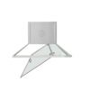 Box doccia nicchia porta battente per arredo bagno, vista alternativa, TPB72 Tamanaco – Tuttidea