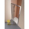 Box doccia nicchia porta battente per arredo bagno, vista principale, FPB40 Tamanaco – Tuttidea