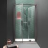 Box doccia nicchia porta saloon per arredo bagno, vista principale, FPSL60 Tamanaco – Tuttidea
