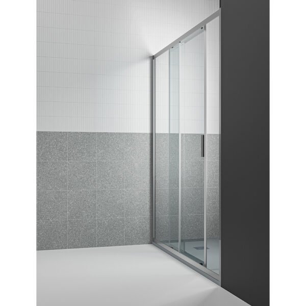 Box doccia nicchia porta scorrevole per arredo bagno, vista principale, EASYPSC50 Tamanaco – Tuttidea