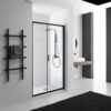 Box doccia nicchia porta scorrevole per arredo bagno, vista principale, PSCRAPID Tamanaco – Tuttidea