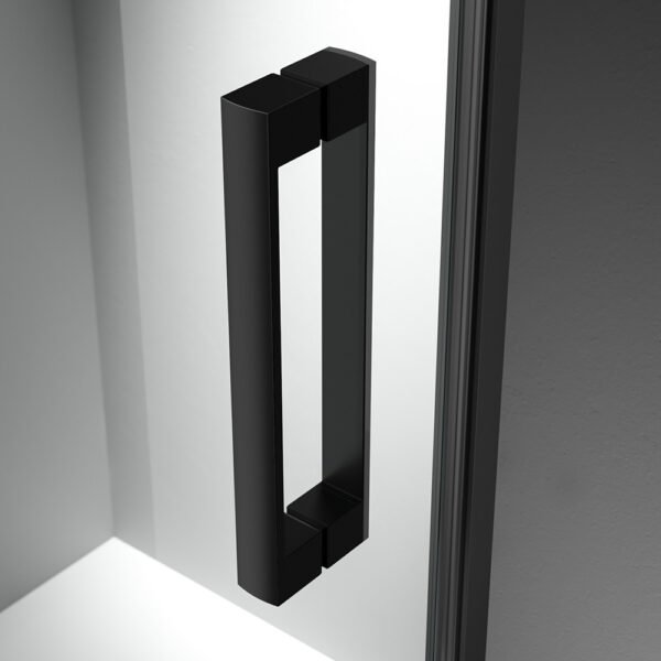 Box doccia porta battente per arredo bagno, vista alternativa, SWING NERA Tamanaco – Tuttidea