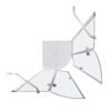 Box doccia semicircolare porta battente per arredo bagno, vista aggiuntiva 3, TVB61 Tamanaco – Tuttidea