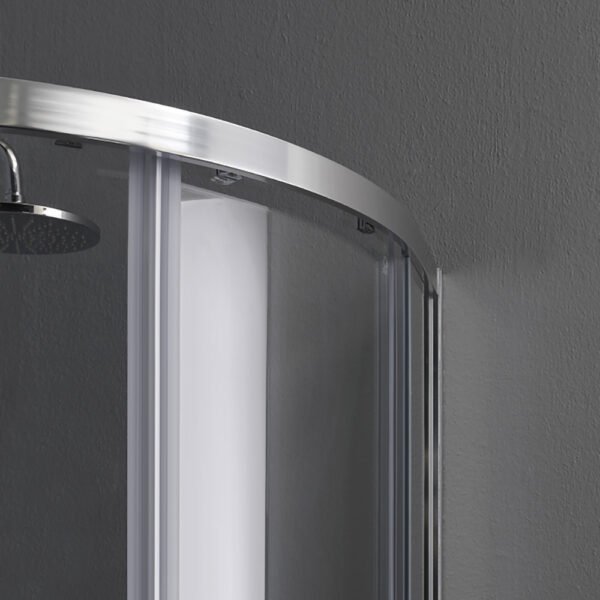 Box doccia semicircolare porte scorrevoli per arredo bagno, vista alternativa, ECO SEM Tamanaco – Tuttidea