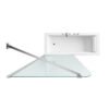 Box doccia sopravasca anta fissa per arredo bagno, vista aggiuntiva 4, TVS50 Tamanaco – Tuttidea