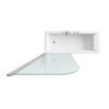 Box doccia sopravasca anta mobile per arredo bagno, vista aggiuntiva 3, TVS51 Tamanaco – Tuttidea
