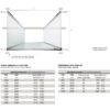 Box doccia tre lati centro parete con porta scorrevole per arredo bagno, vista aggiuntiva 3, EASYPSC50 Tamanaco – Tuttidea