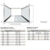 Box doccia tre lati centro parete con porta scorrevole per arredo bagno, vista aggiuntiva 3, PSCQUICK Tamanaco – Tuttidea