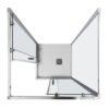 Box doccia tre lati centro parete con porte scorrevoli per arredo bagno, vista alternativa, ECOLATO Tamanaco – Tuttidea