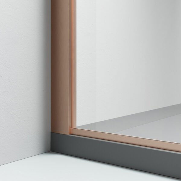 parete doccia walk in vetro bronzo per arredo bagno, vista alternativa, N8PAR53 Tamanaco – Tuttidea