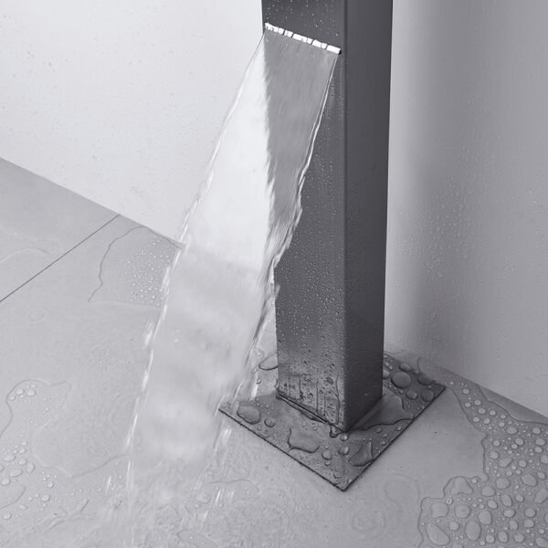 Colonna doccia lavapiedi Collezione Po Tamanaco per arredo bagno, vista alternativa – Tuttidea