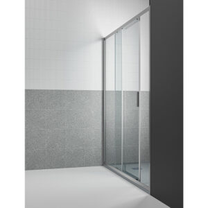 Box doccia Nicchia porta scorrevole vetro temperato da 6mm Collezione EASYPSC50 Tamanaco
