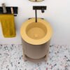 Lavabo in ceramica rotondo convesso Skyland AXA Ceramica per arredo bagno – Tuttidea
