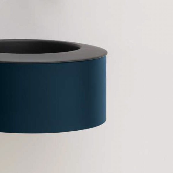 Lavabo in ceramica rotondo convesso con struttura Skyland AXA Ceramica per arredo bagno – Tuttidea