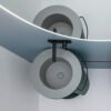 Lavabo in ceramica rotondo Skyland AXA Ceramica vista alternativa per arredo bagno – Tuttidea