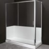 Pannello di rivestimento per piatti doccia in acrilico Tamanaco, vista alternativa, per arredo bagno – Tuttidea