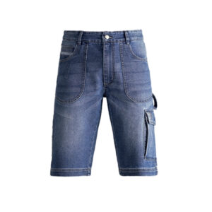 Pantaloni da lavoro corti in resistente jeans Denim Kapriol