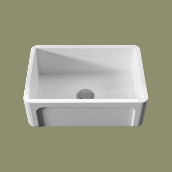 Lavello da cucina in ceramica Yorkshire Hannah Glasse Kerasan, vista alternativa, per arredo cucina – Tuttidea