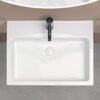 Lavabo bagno con lavabo in ceramica Collezione Camaleo 10 Acquaceramica Colavene, vista alternativa, per arredo bagno – Tuttidea