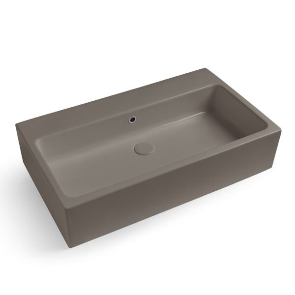 Lavabo in ceramica Siena Matt della Collezione Camaleo Acquaceramica Colavene per arredo bagno – Tuttidea