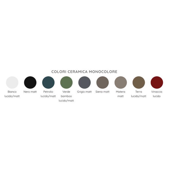 Campionario colori delle ceramiche Acquaceramica Colavene per arredo bagno – Tuttidea