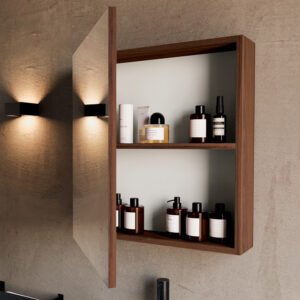 Specchio bagno e lavanderia contenitore Acquaceramica Colavene