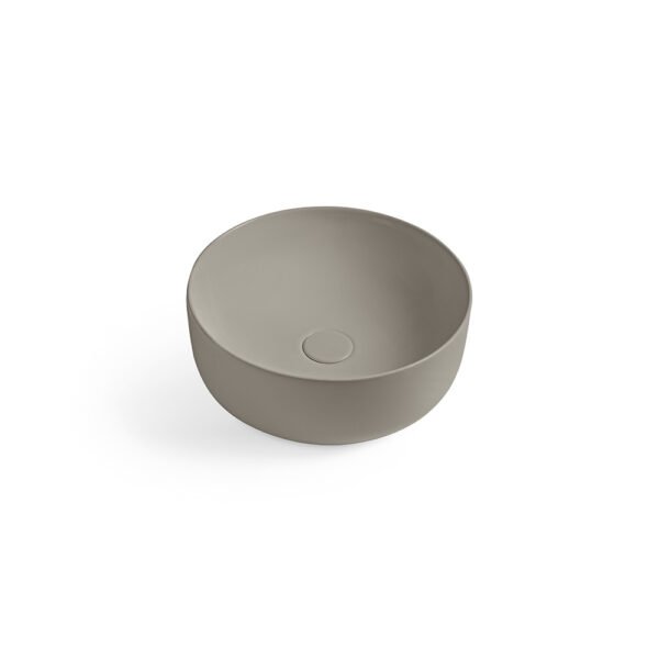 Lavabo da appoggio rotondo in ceramica Matera matt Ciotole Colavene per arredo bagno – Tuttidea