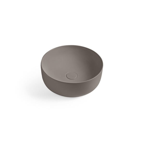 Lavabo da appoggio rotondo in ceramica Siena matt Ciotole Colavene per arredo bagno – Tuttidea