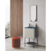 Lavabo in ceramica con mobile Cubo 20.20 composizione 7 Acquaceramica Colavene per arredo bagno – Tuttidea