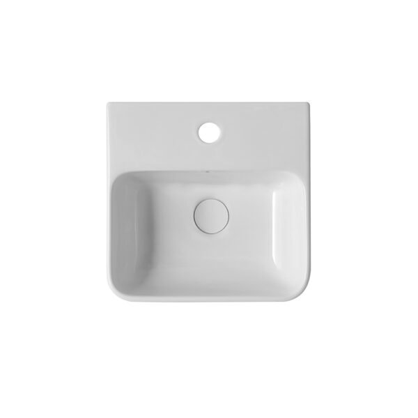 Lavabo in ceramica da incasso 35x35 cm Mini Lavabi Acquaceramica Colavene per arredo bagno – Tuttidea