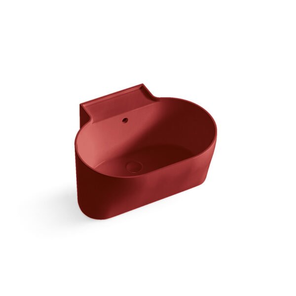 Lavabo in ceramica Vinaccia Lucido della collezione Tino e Tina Acquaceramica Colavene per arredo bagno e arredo lavanderia – Tuttidea
