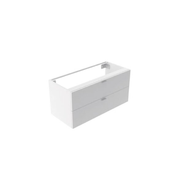 Mobile bagno sospeso con due cassetti 100x45 cm Cento Colavene per arredo bagno – Tuttidea