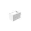 Mobile bagno sospeso con due cassetti 80x45 cm Cento Colavene per arredo bagno – Tuttidea