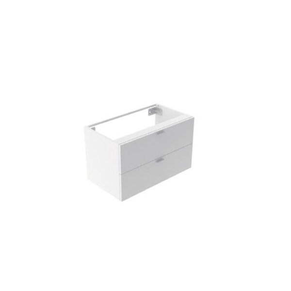 Mobile bagno sospeso con due cassetti 80x45 cm Cento Colavene per arredo bagno – Tuttidea