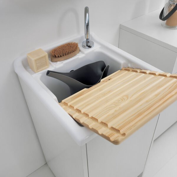 Mobile lavatoio 45×50×H86 cm Domestica Colavene per arredo lavanderia – Tuttidea