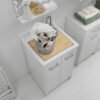 Mobile lavatoio 50×45×H86 cm Domestica Colavene per arredo lavanderia – Tuttidea