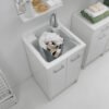 Mobile lavatoio 50×45×H86 cm Domestica Colavene per arredo lavanderia – Tuttidea