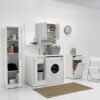 Mobile lavatoio con inserimento lavatrice 106×60×H90 cm Domestica Colavene per arredo lavanderia – Tuttidea
