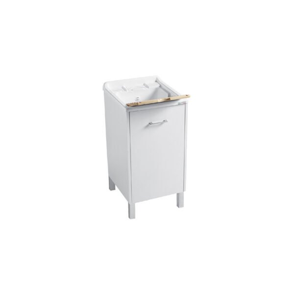 Mobile lavatoio con piedini 45×50×H86 cm Domestica Colavene per arredo lavanderia – Tuttidea