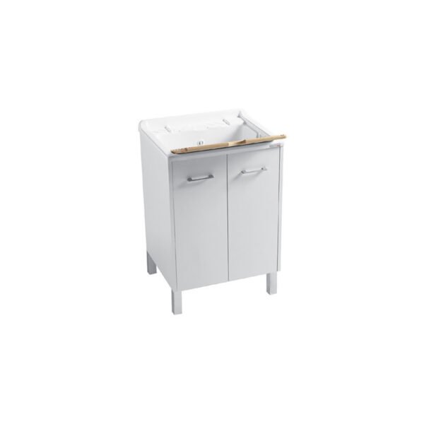 Mobile lavatoio con piedini 60×50×H86 cm Domestica Colavene per arredo lavanderia – Tuttidea