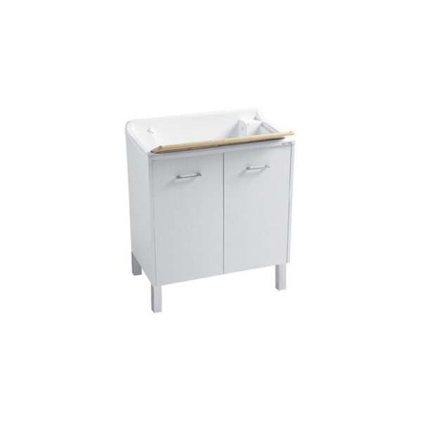 Mobile lavatoio con piedini 80×45×H86 cm Domestica Colavene per arredo lavanderia – Tuttidea