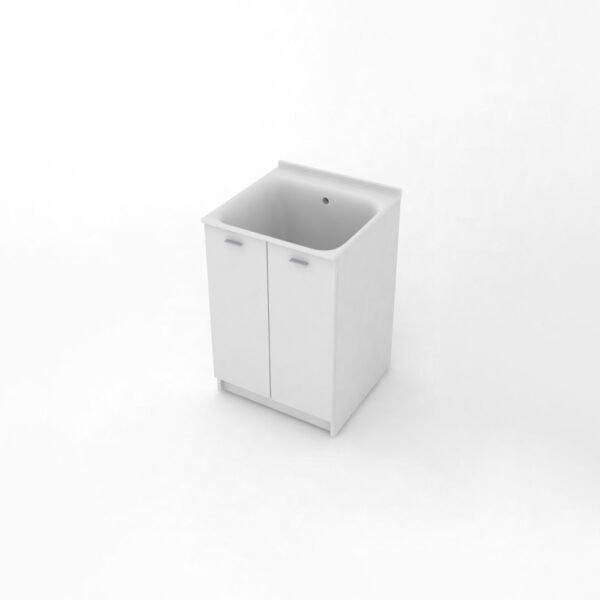 Mobile a terra 60x60 cm della collezione Large Acquaceramica Colavene per arredo bagno e arredo lavanderia – Tuttidea