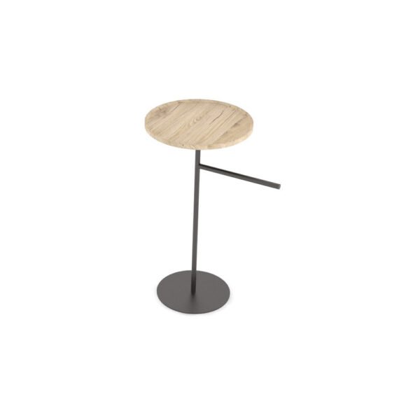 Portasciugamani da terra Mammolo in acciaio inox e legno di castagno della collezione Acquaceramica Colavene per arredo bagno – Tuttidea