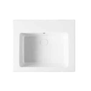 Prisma Lavabo/Lavapanni in ceramica 60×45 cm Acquaceramica Colavene