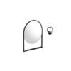 Specchio bagno e lavanderia retroilluminato LED con mensola Colavene per arredo bagno e arredo lavanderia – Tuttidea