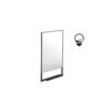Specchio bagno e lavanderia rettangolare retroilluminato LED con mensola Colavene per arredo bagno e arredo lavanderia – Tuttidea