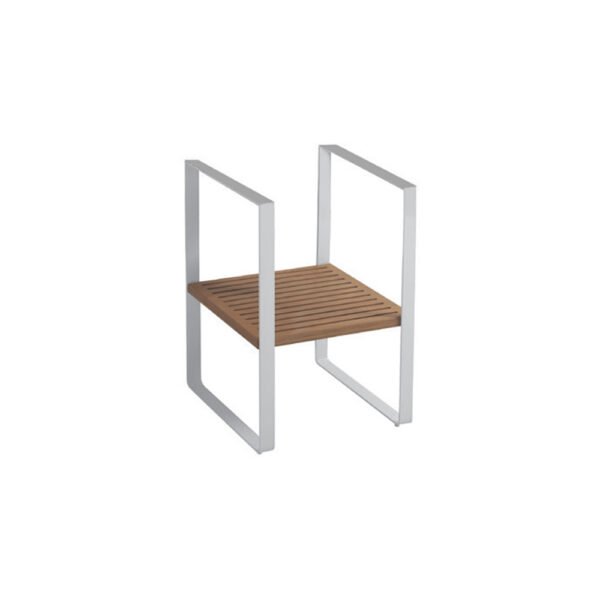 Struttura metallica a terra per lavabo Collezione Volant Acquaceramica Colavene, vista principale, per arredo bagno e arredo lavanderia – Tuttidea